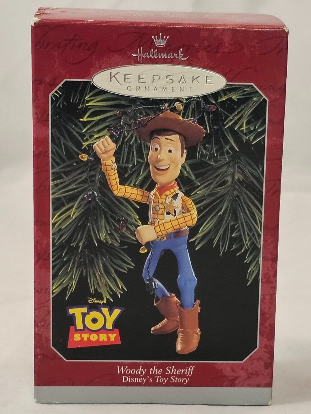 Hallmark Keepsake Toy Story - Sheriff Woody Ornament - 1998 - NIB